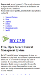 Mobile Screenshot of diy-cms.com